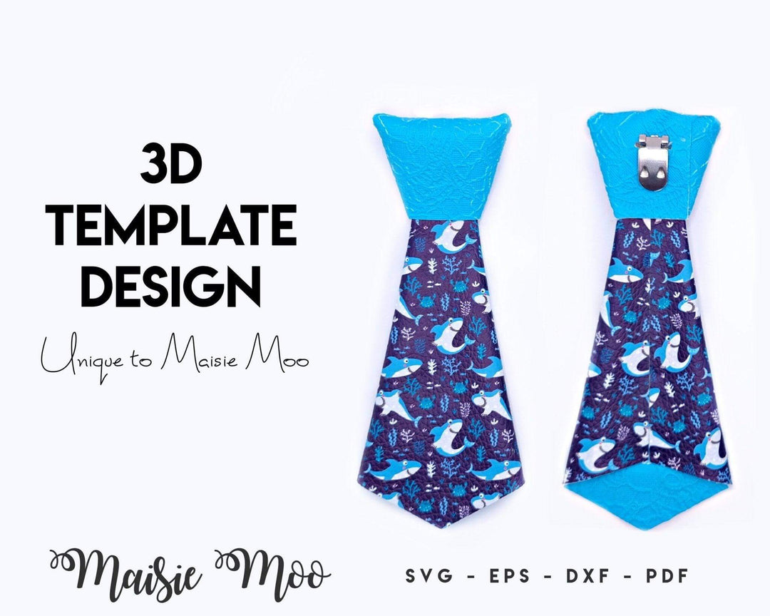 Boys 3D Neck Tie - Maisie Moo