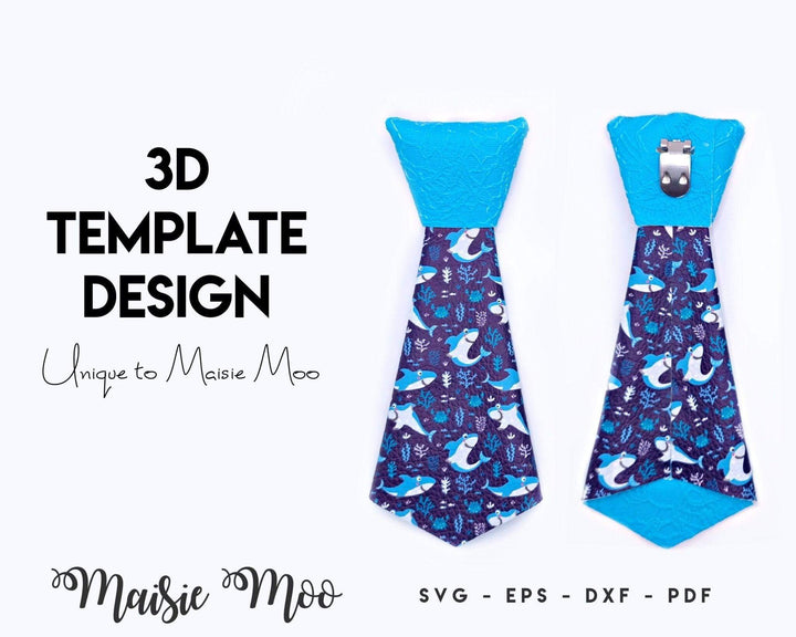 Boys 3D Neck Tie - Maisie Moo