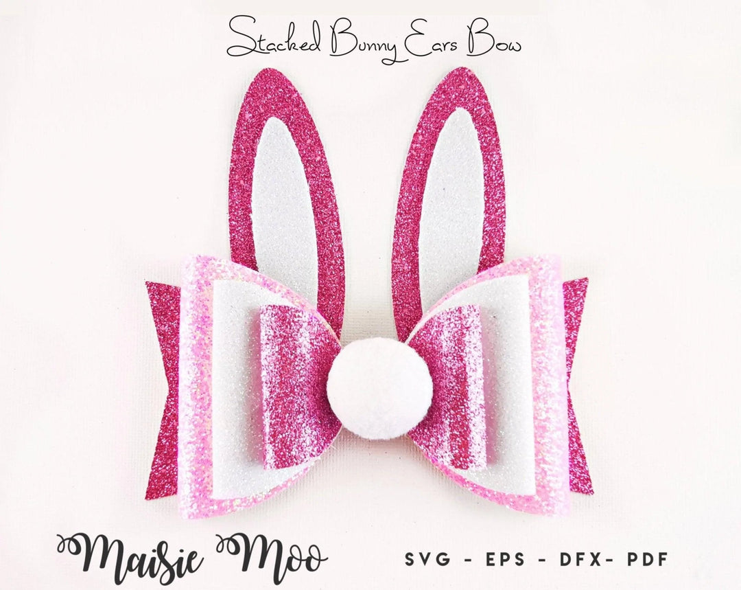 Bunny Ears Bow - Maisie Moo