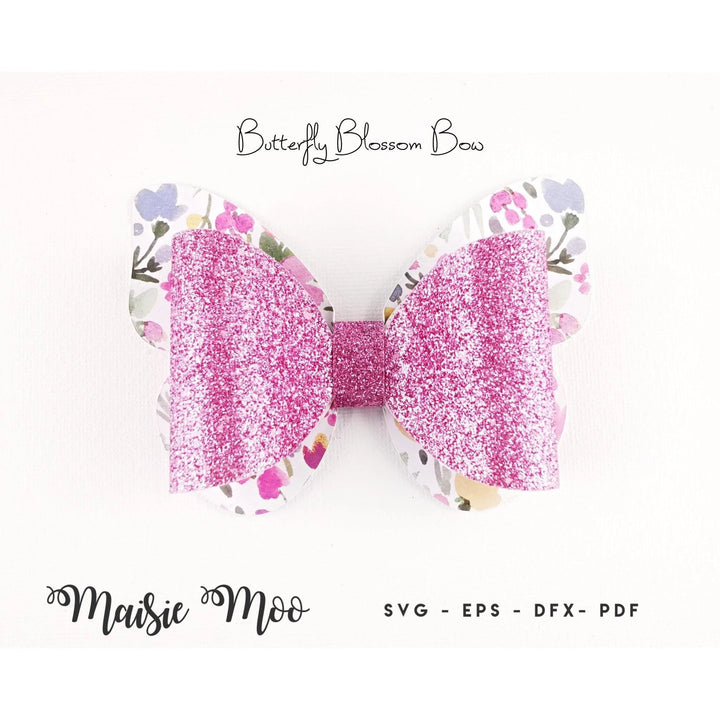 Butterfly Blossom Bow - Maisie Moo