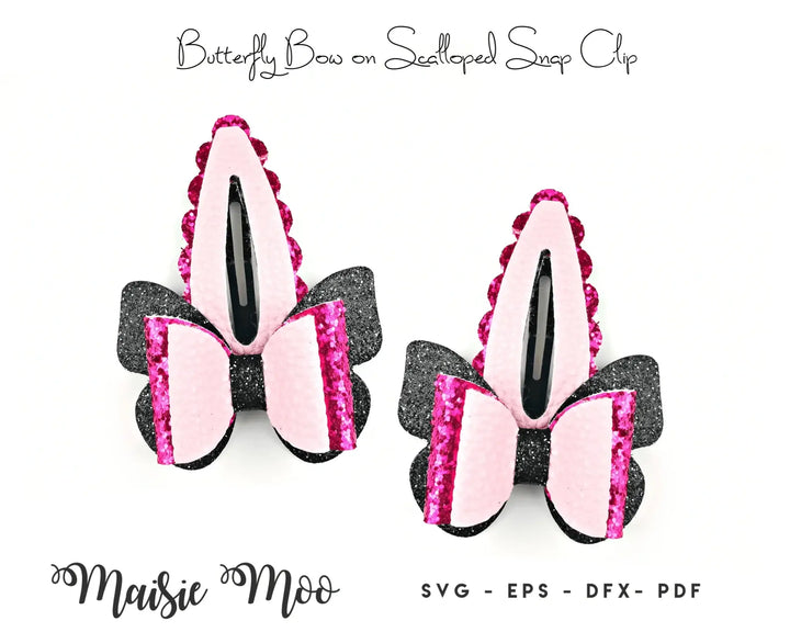 Butterfly Snap Clip - Maisie Moo