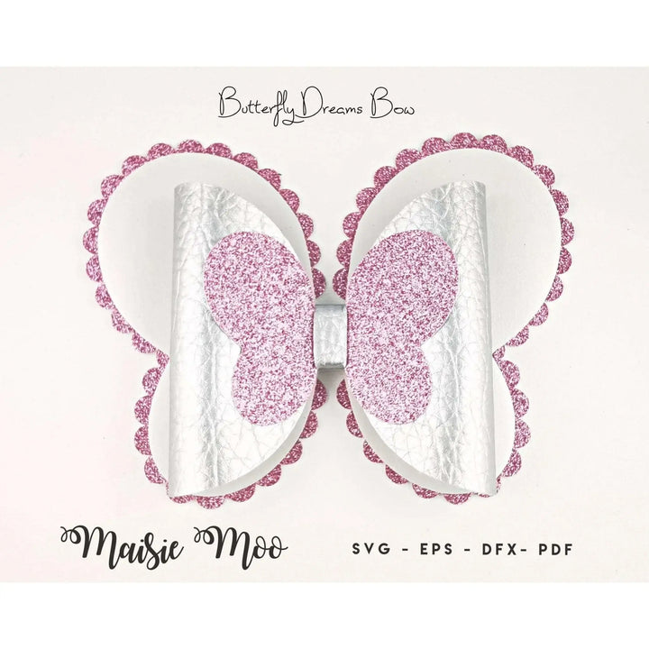 Butterfly Hair Bow Bundle - Maisie Moo