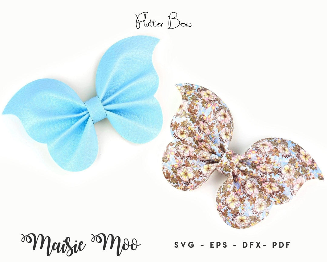 Butterfly Flutter Bow - Maisie Moo