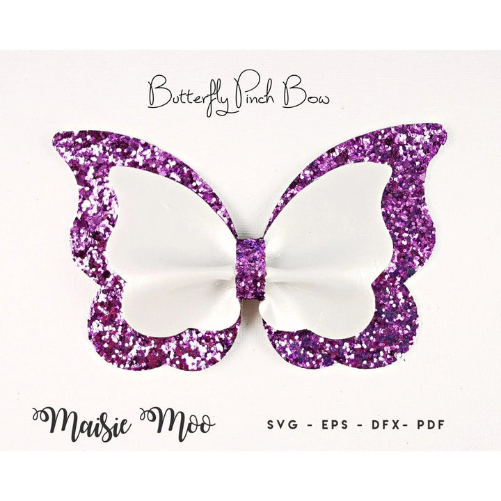 Butterfly Pinch Bow - Maisie Moo