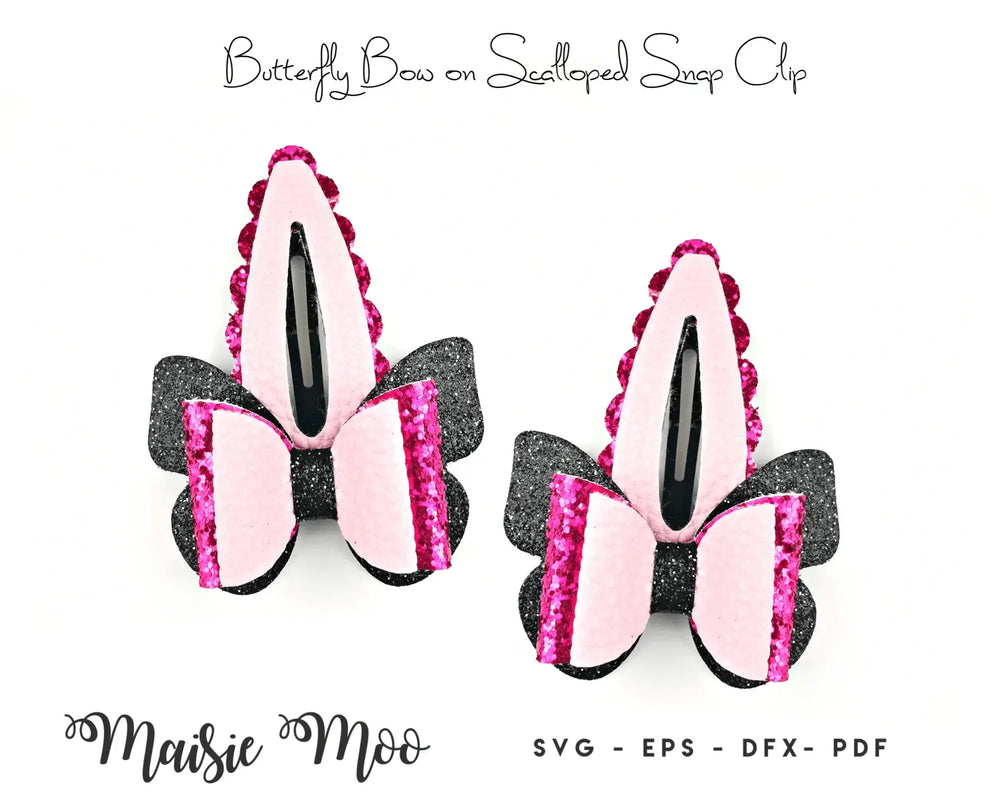 Butterfly Snap Clip - Maisie Moo