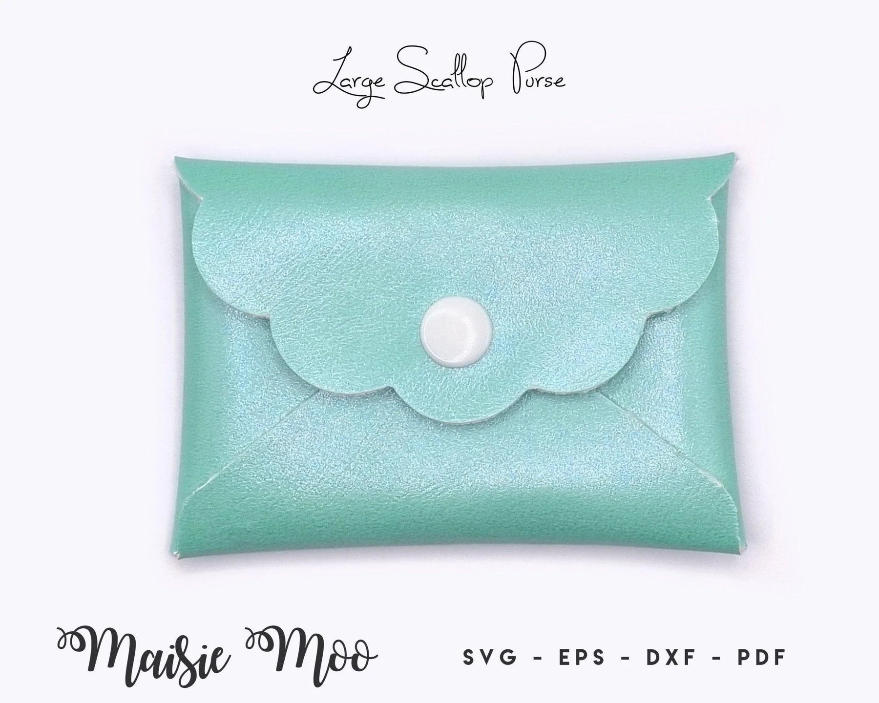 Coin Purse SVG, Faux Leather Purse Template, Card (1472393)