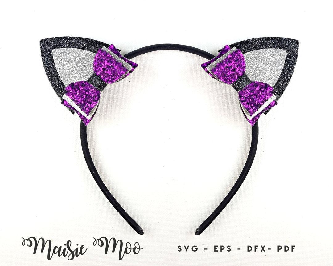 Cat Ears Headband & Hair Clip - Maisie Moo