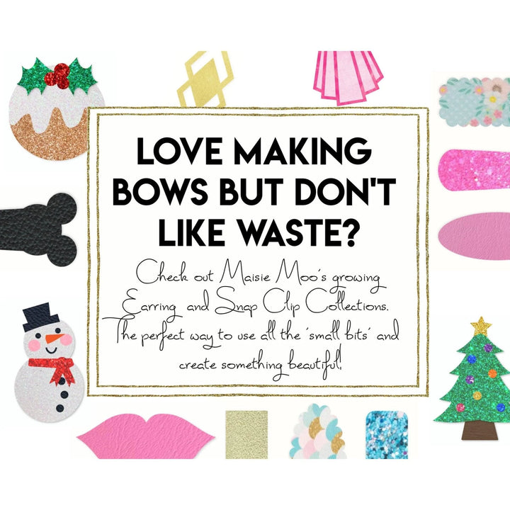 Christmas Rudolph Bow - Maisie Moo