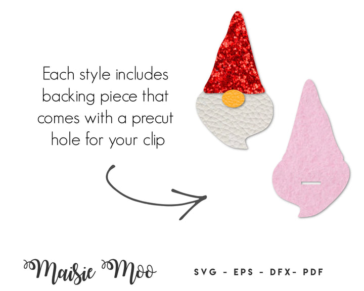 Christmas Snap Clip SVG, Snapclip Template, Angel Candy Cane Christmas Present Rudolph Bow Center, Bow SVG,  Clippie Cover, - Maisie Moo