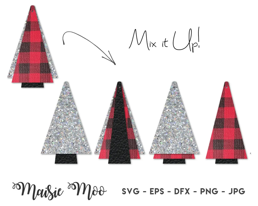 Christmas Tree Earrings Collection - Maisie Moo