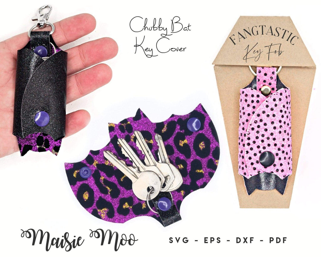 Chubby Bat Key Cover - Maisie Moo