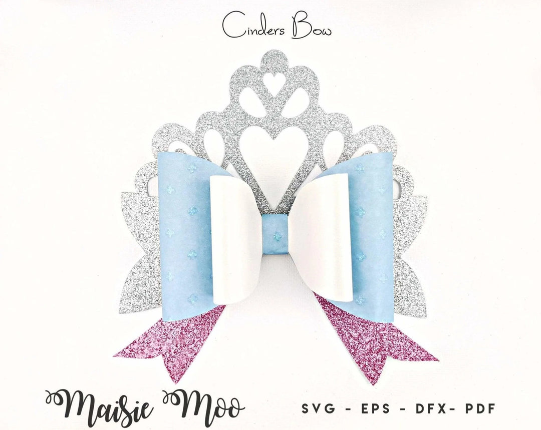 Cinderella Princess Bow - Maisie Moo