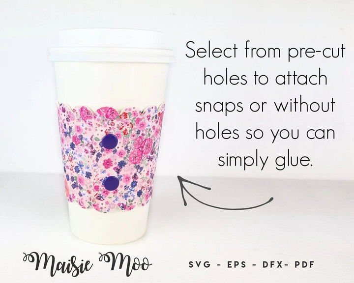 Cup Cozy | Coffee Cup Sleeve - Maisie Moo