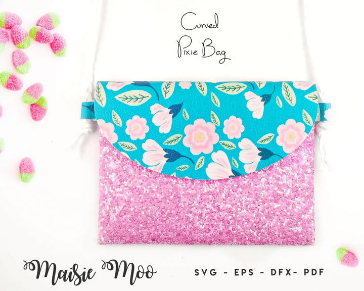 Classic Faux Leather Purse SVG - Maisie Moo