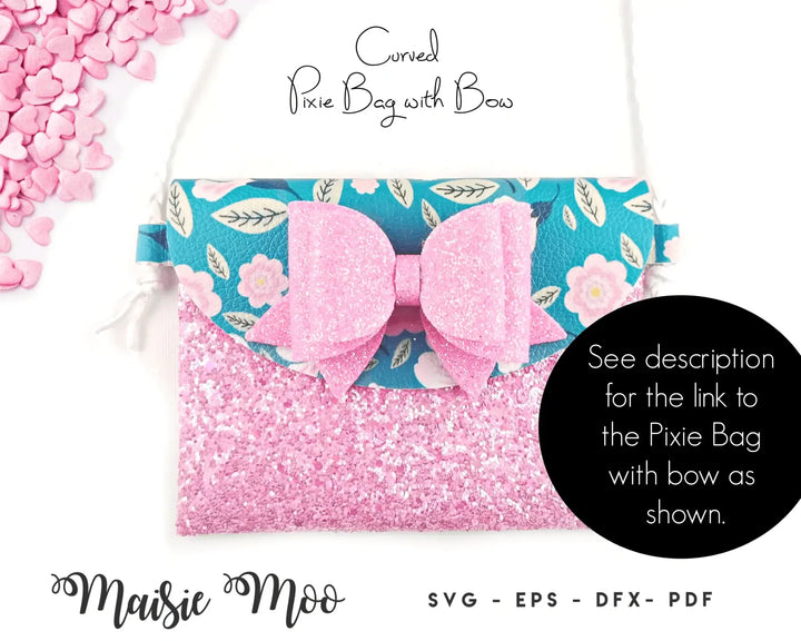 Classic Faux Leather Purse SVG - Maisie Moo