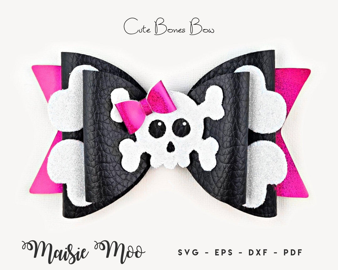 Cute Bones Bow - Maisie Moo