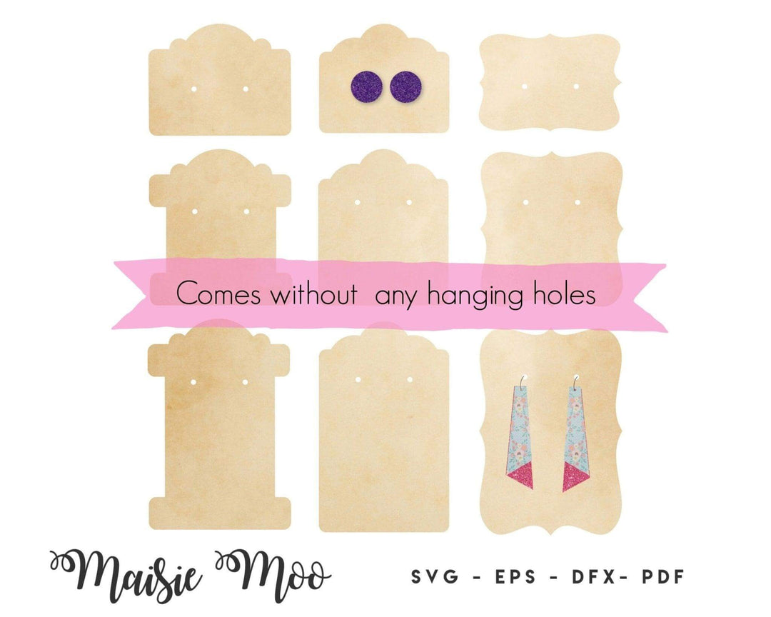 Earring Display Cards - Maisie Moo