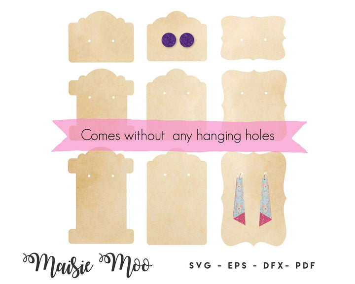 Earring Display Cards - Maisie Moo