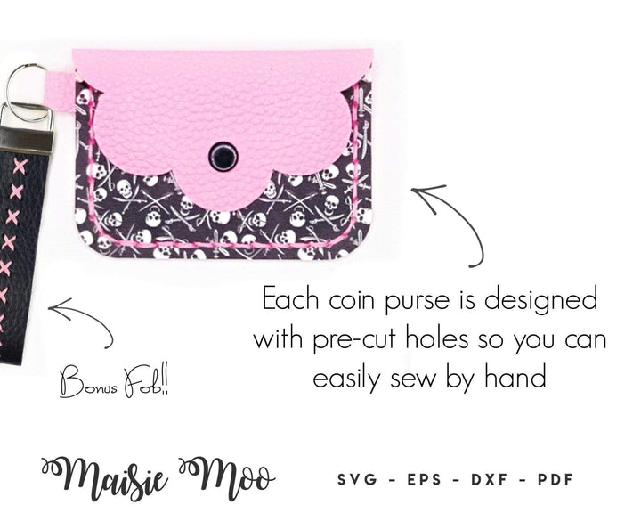 Easy Stitch Coin Purse - Maisie Moo