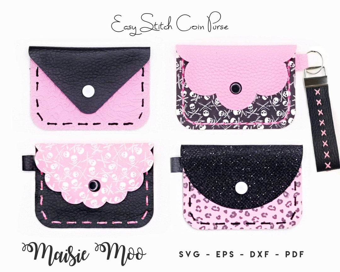 Easy Stitch Coin Purse - Maisie Moo