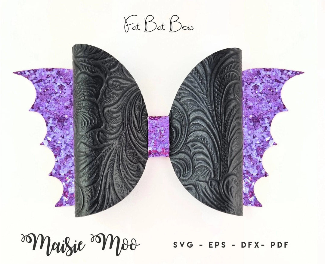 Fat Bat Bow - Maisie Moo