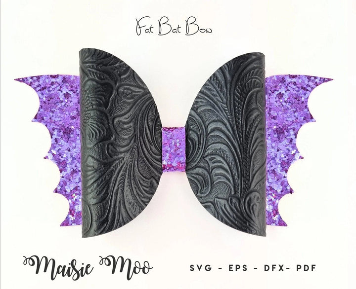 Fat Bat Bow - Maisie Moo