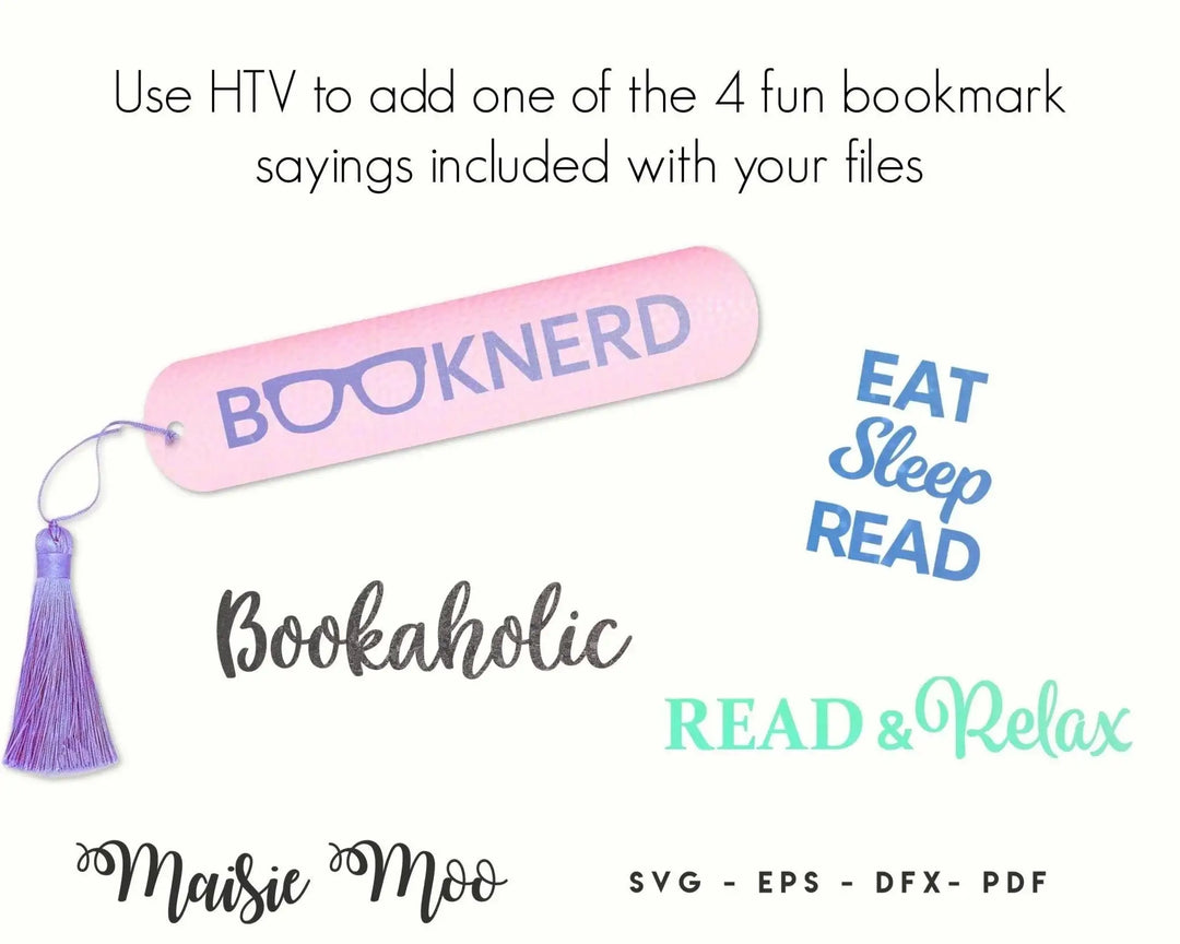 Faux Leather Bookmark Collection - Maisie Moo