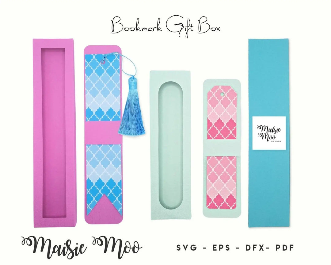 Faux Leather Bookmark Collection - Maisie Moo
