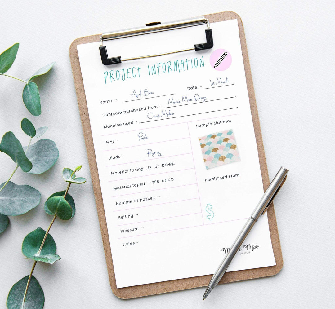 FREE Project Information PDF Download - Maisie Moo