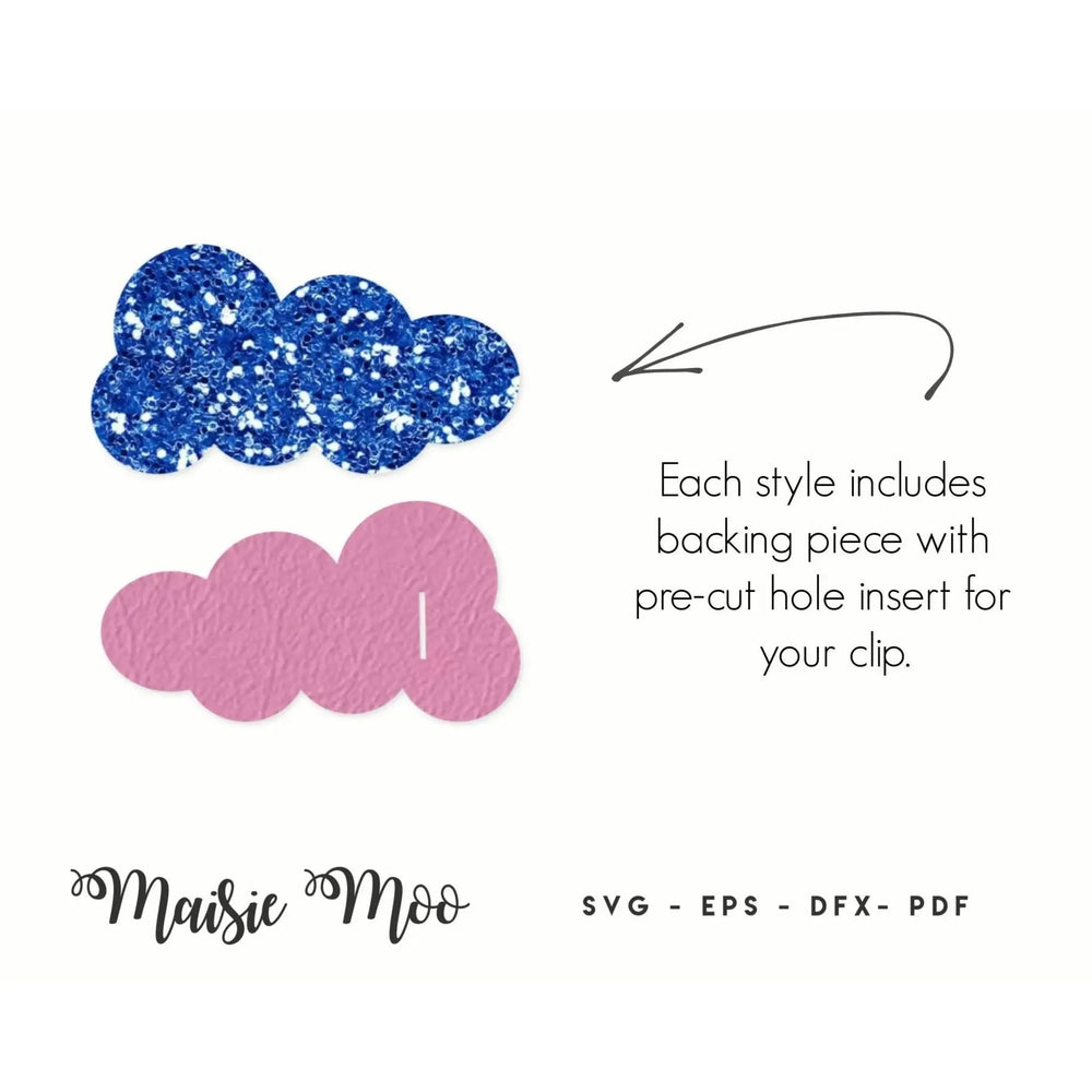 Snap Clip SVG | Snapclip Template | Bow Template | Bow SVG, - Maisie Moo
