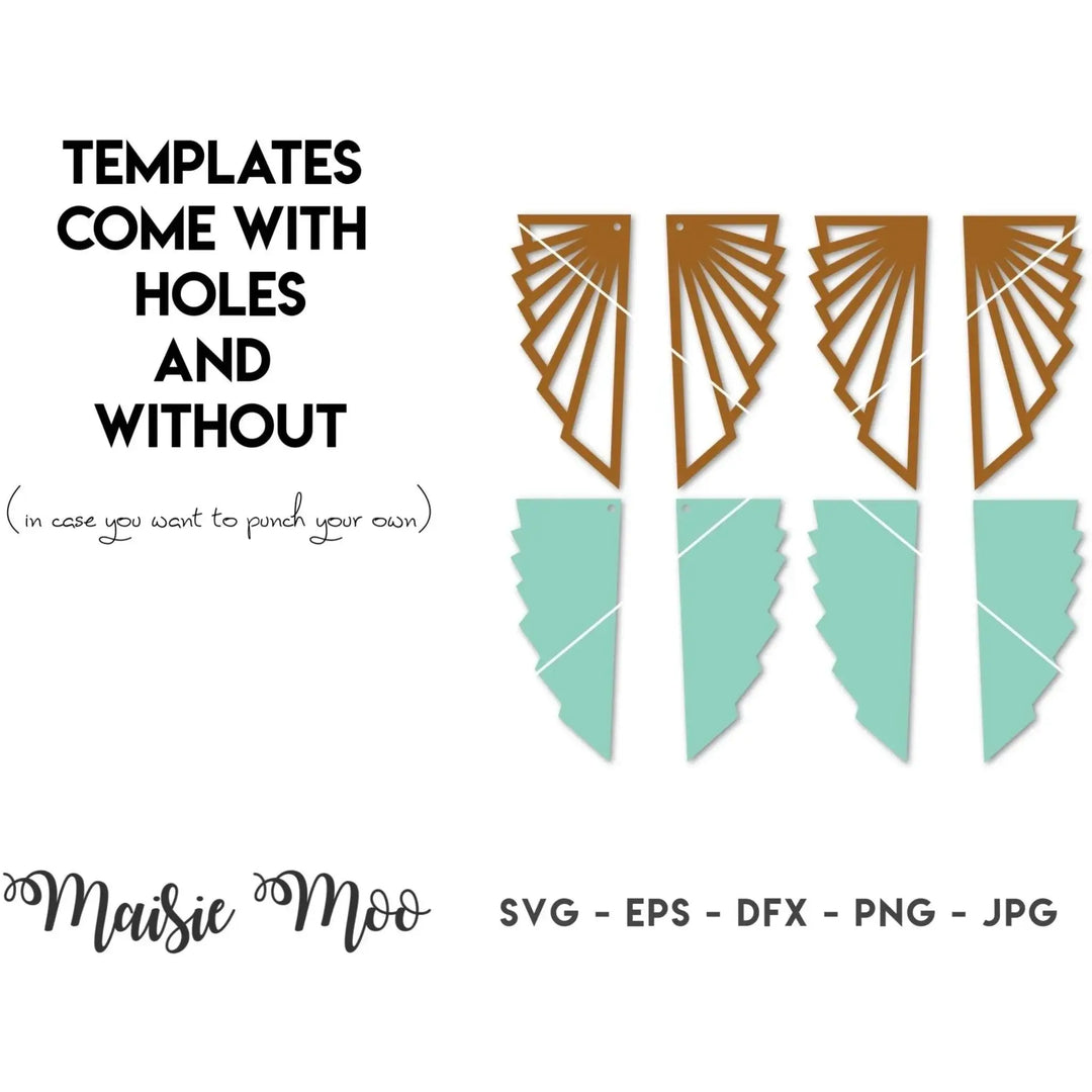 Geometric Deco Earring Collection - Maisie Moo