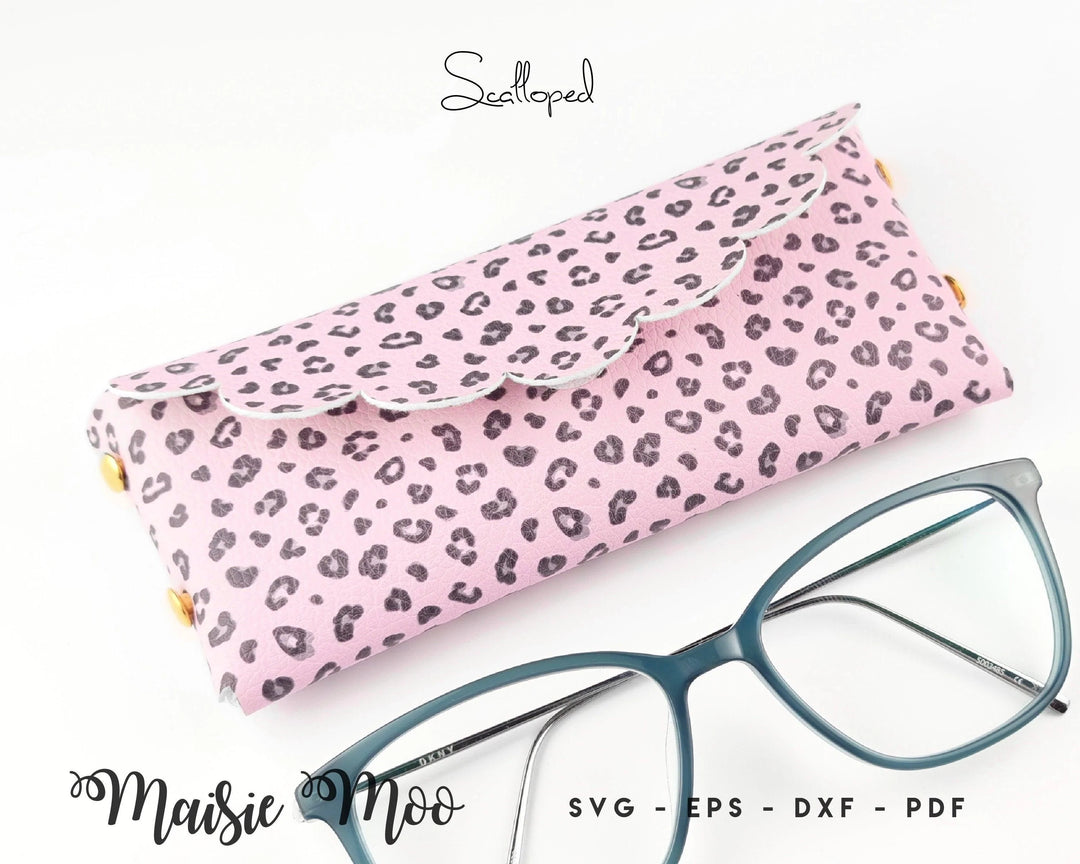 Glasses Cover SVG, Sunglasses Pouch Template, Faux Leather No Sew, Eye Glasses Boys Svg files