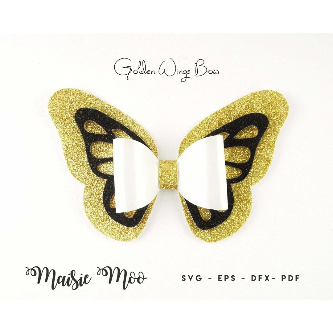 Butterfly Hair Bow Bundle - Maisie Moo