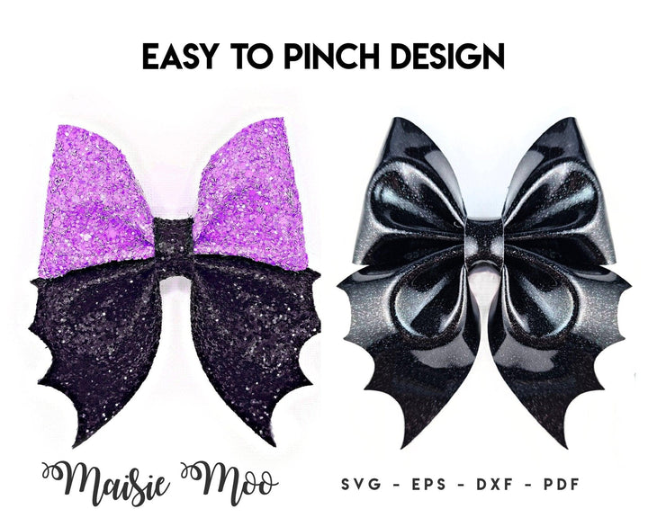Gothic Simply Pinch Bow - Maisie Moo