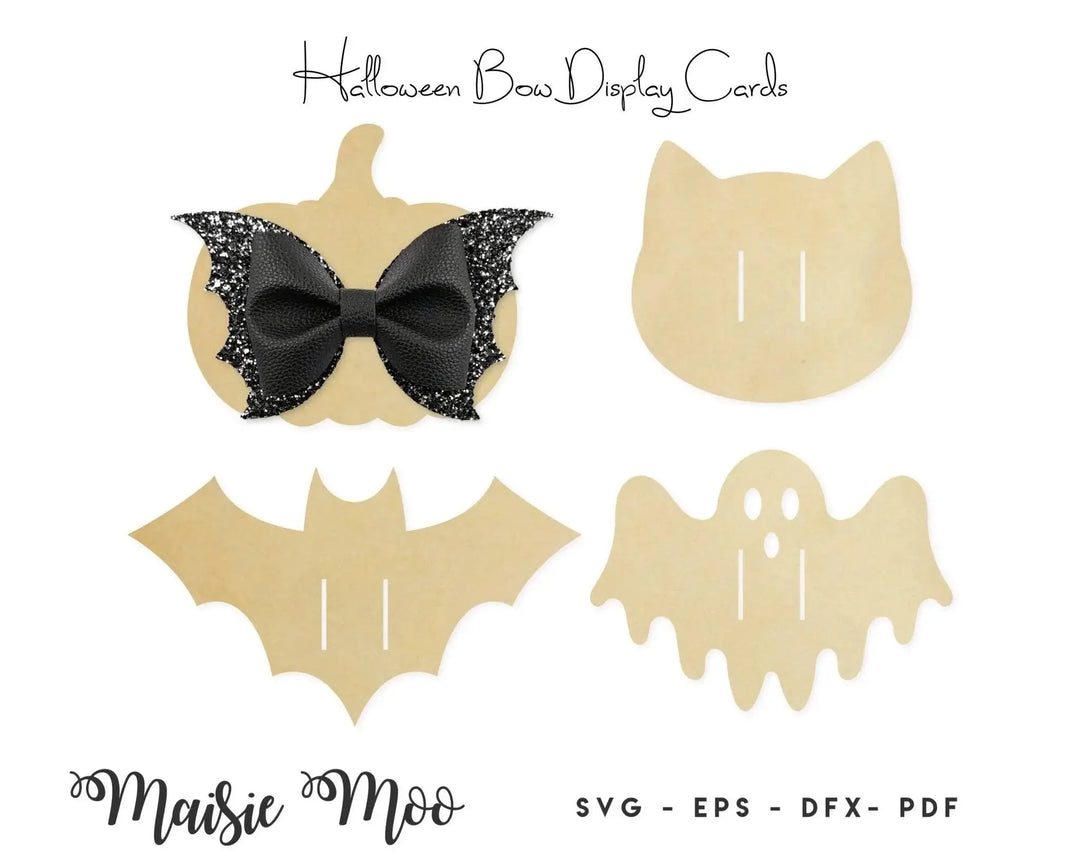 Halloween Display Card Collection - Maisie Moo
