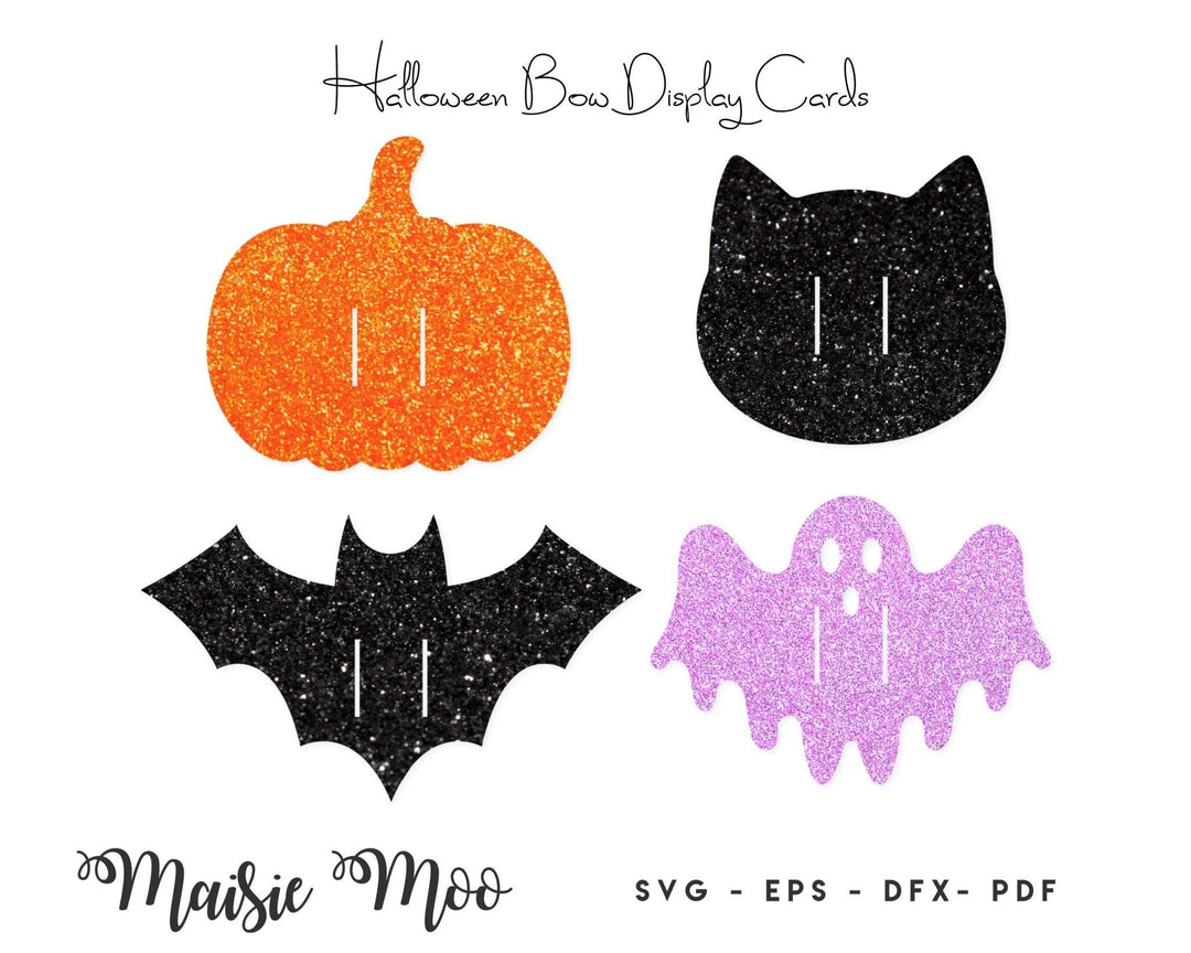 Halloween Display Card Collection - Maisie Moo