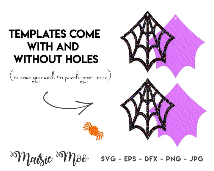 Halloween Spider Web Earring Collection - Maisie Moo