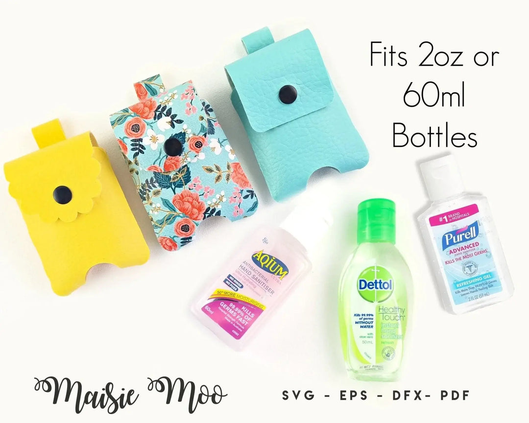 Hand Sanitizer Holder No Sew - Maisie Moo