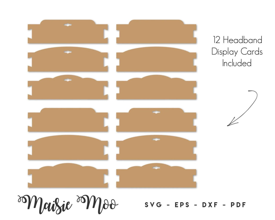 Headband Display Card Collection - Maisie Moo