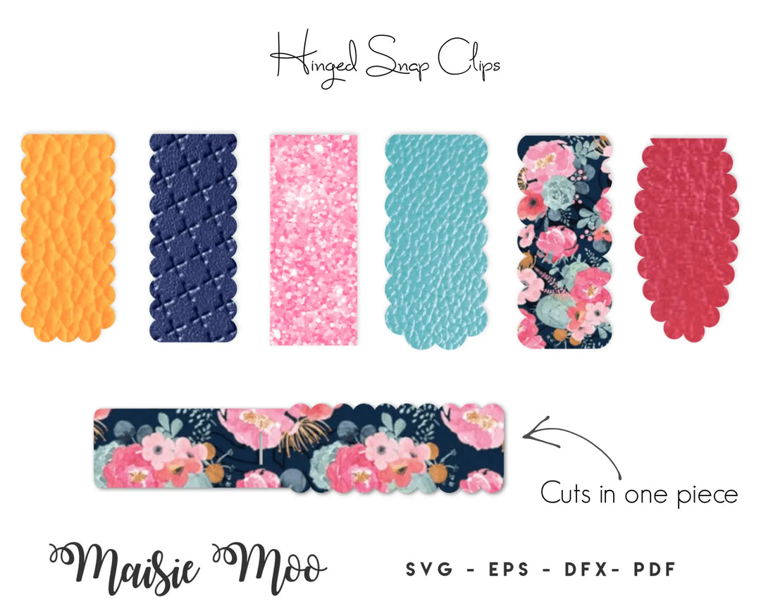 Hinged Snap Clip - Maisie Moo