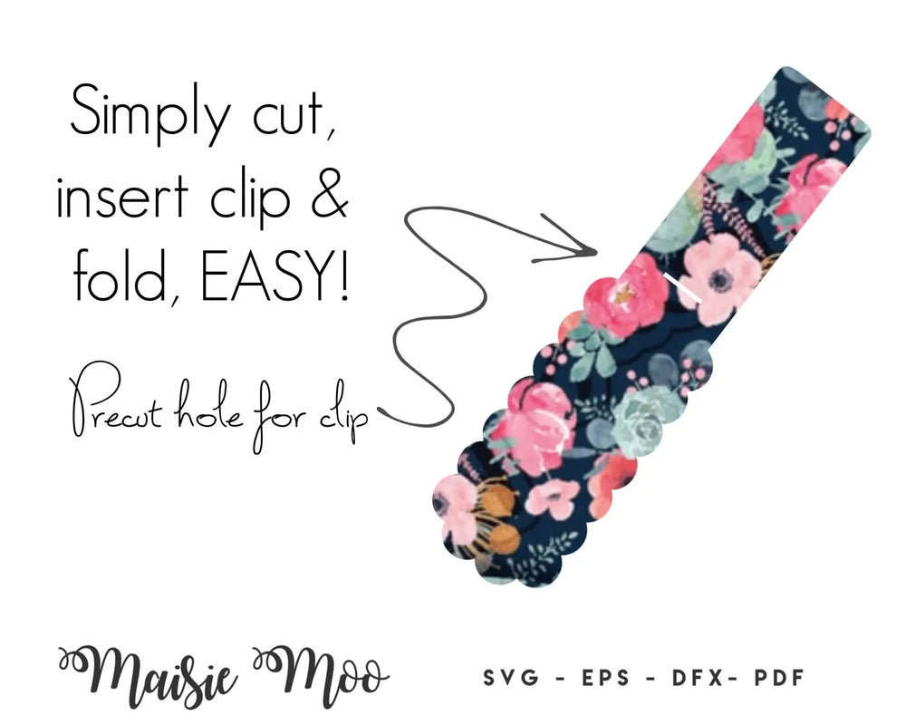 Hinged Snap Clip - Maisie Moo