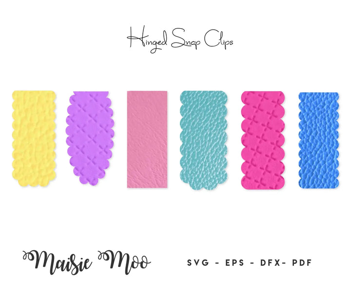 Hinged Snap Clip - Maisie Moo