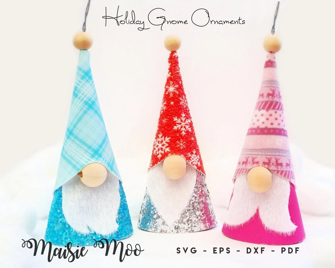 Holiday Gnome | Christmas Gnome - Maisie Moo