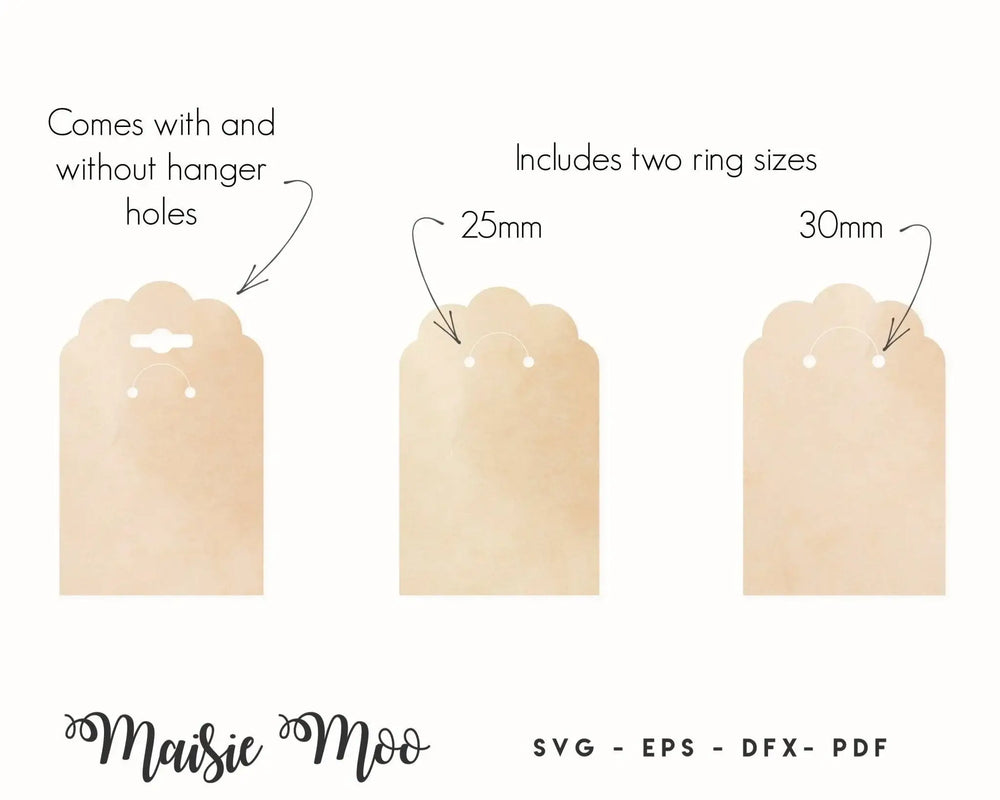 Key Fob Display Card - Maisie Moo