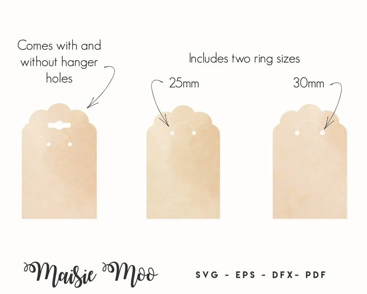 Key Fob Display Card - Maisie Moo