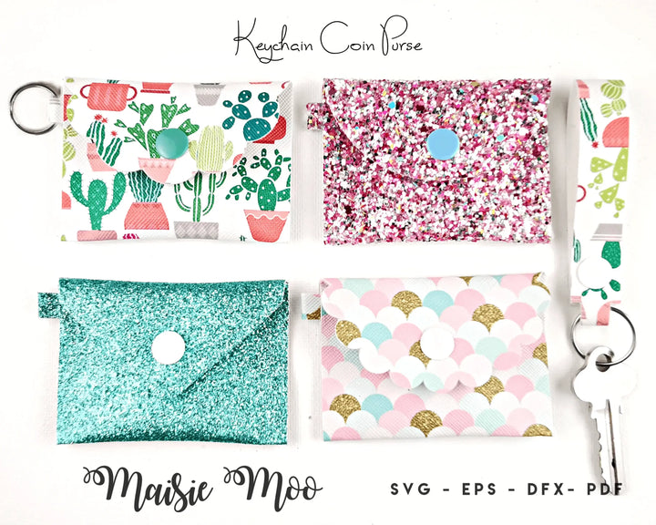 Keychain Coin Purse Bundle - Maisie Moo