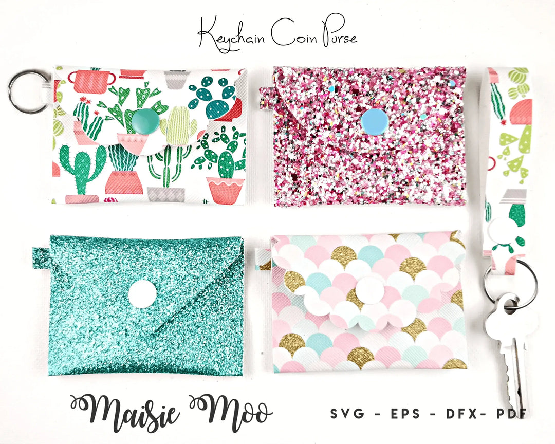 Keychain Coin Purse Bundle - Maisie Moo