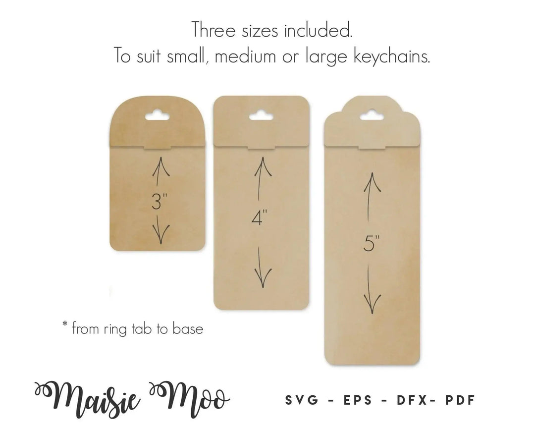 Keychain Display Card Collection - Maisie Moo