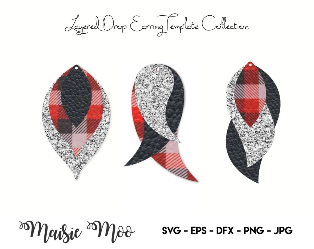 Layered Drop Earring Collection - Maisie Moo