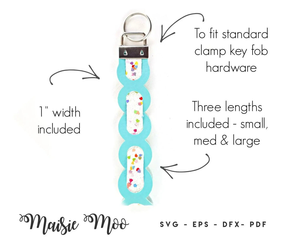 Loopy Wristlet Key Fob - Maisie Moo